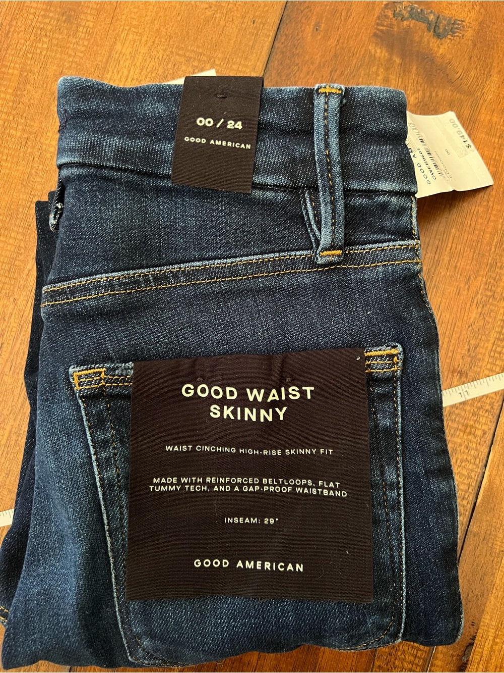 Good American | High Rise Skinny Jean - Picture 6 of 7